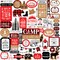Echo Park Little Lumber Jack 12 x 12 Cardstock Element Sticker Sheet